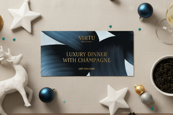 LUXURY DINNER WITH CHAMPAGNE