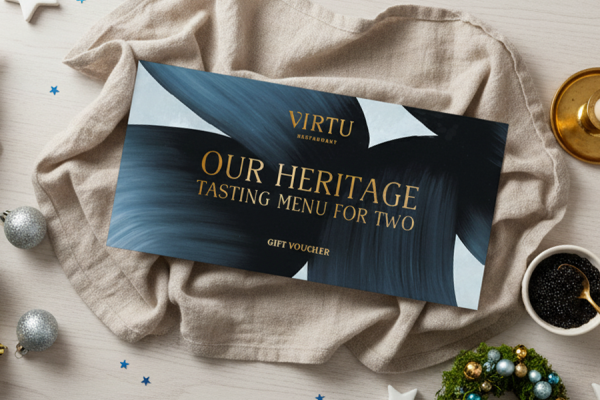 VIRTU – Our Heritage Tasting Menu for Two